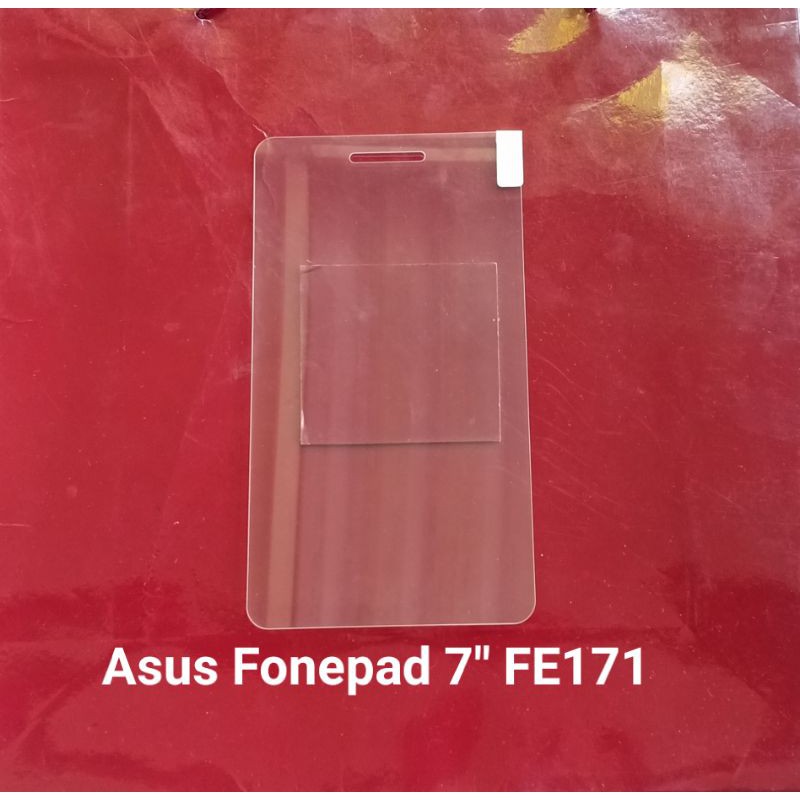 Tempered glass Asus Fonepad 7 FE171 . Zenpad C 7&quot; . Zenpad C 8&quot; . Iped mini 4 anti gores kaca bening transparan screen guard pelindung layar