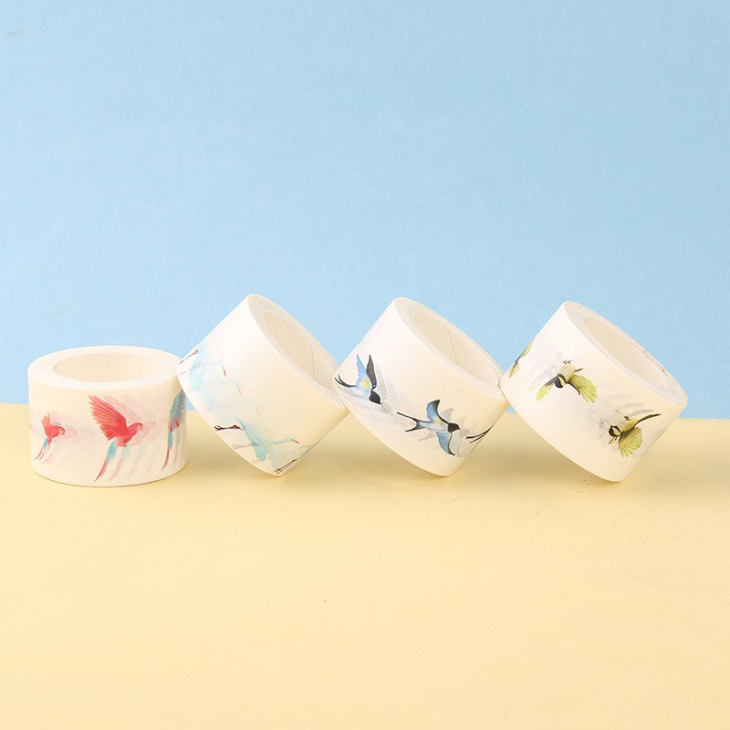 

Masking Tape Colorful Flying Bird 3cm (Selotip Dekorasi)