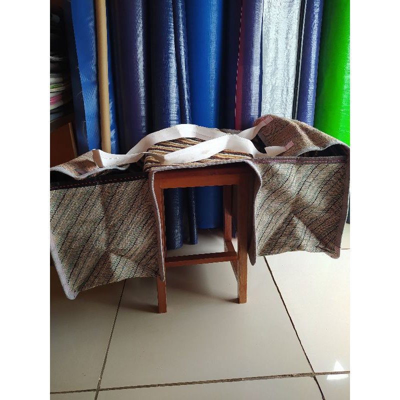 Tas motor bahan goni tas obrok goni