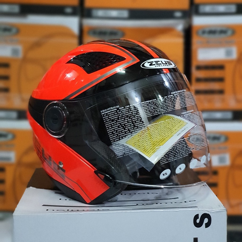 HELM ZEUS 610 MOTIF OO17 RED FLUO-1