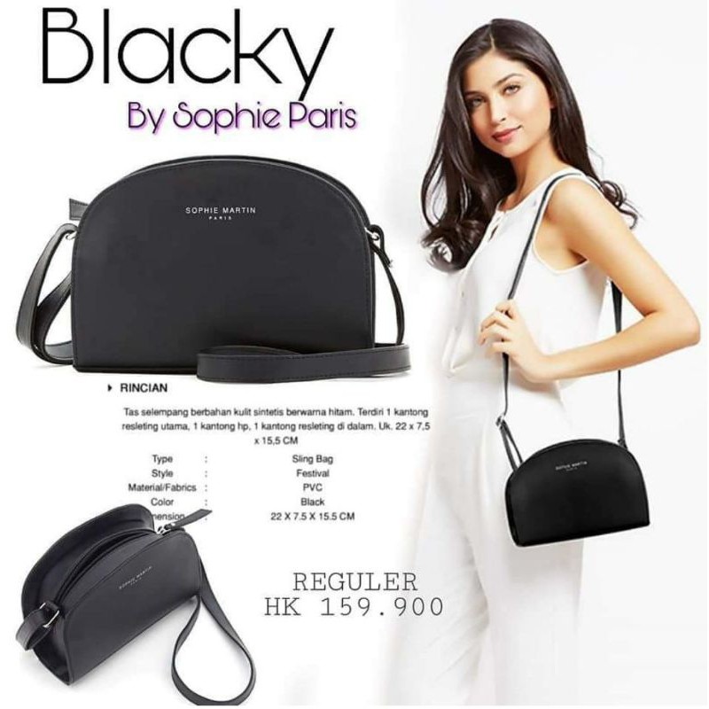 TAS SELEMPANG WANITA TAS BAHU SOPHIE MARTIN PARIS PROMO BLAKY BAG OFFICIAL SHOPEE MARTIN TAS SHOPIE 