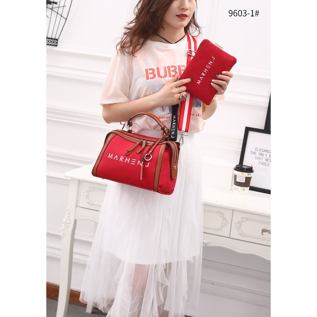 TAS WANITA-TAS IMPORT- Marhen.J Canvas Bag  #9603-1