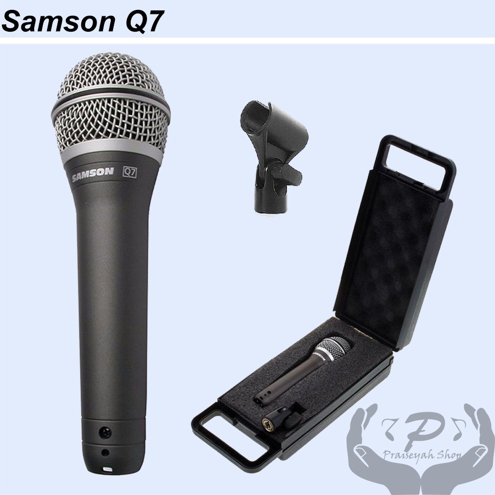 Samson Q7 Professional Dynamic Microphone Mikrofon Garansi Original