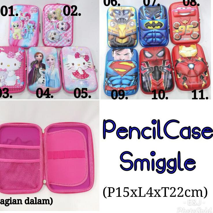 

Get Promo pencil case smiggle / tempat pensil smiggle