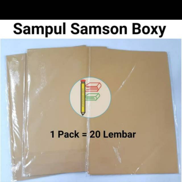 Sampul Buku Samson Tebal untuk Buku Campus per pack isi 20 Lembar