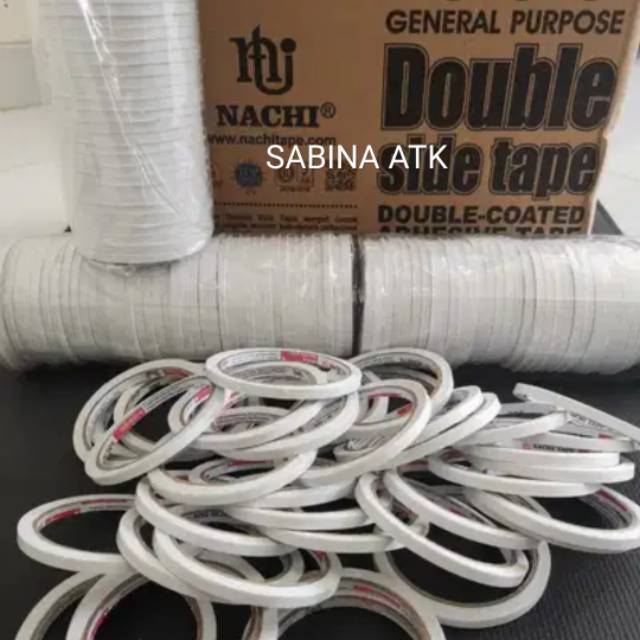 

Isolasi Double tape 6mm Nachi