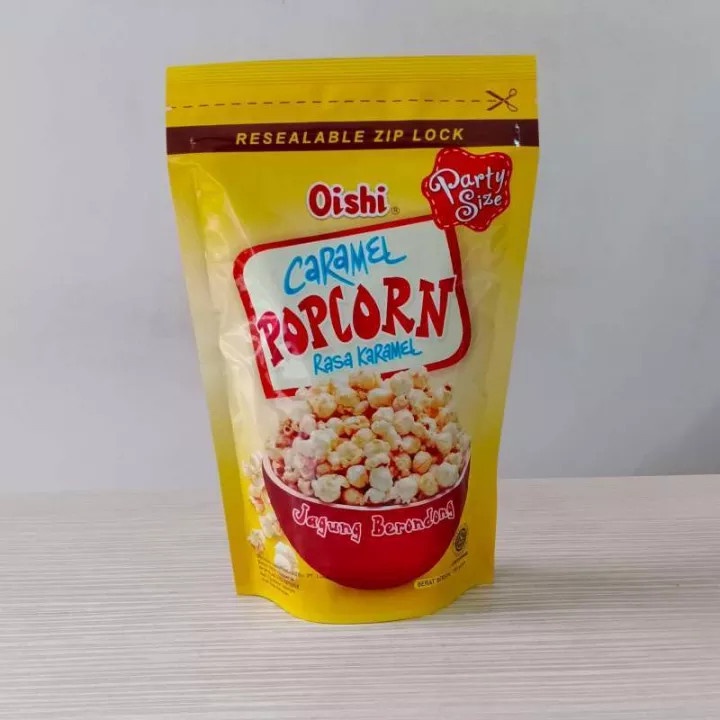 

OISHI Popcorn Caramel Pouch 100gr