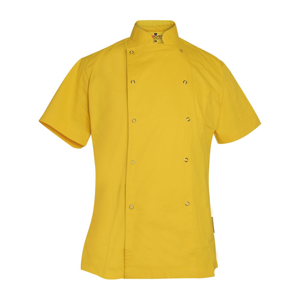 MUCHEF Baju Chef Rainbow Yellow