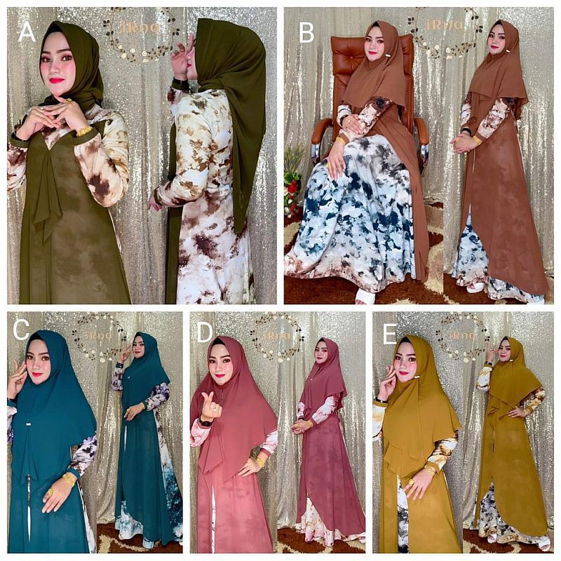 Atasan zolaqu Originall / Kanza Syar'i By Irna Gallery / Kanza syar'i by Irna gallery