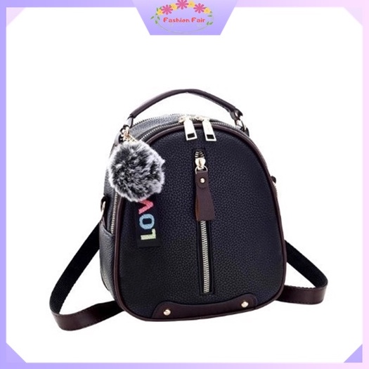 [LOKAL] Fashion Fair - TAS MILEA -Tas Ransel Backpack [Bisa Ransel Bisa Selempang] MORYMONY