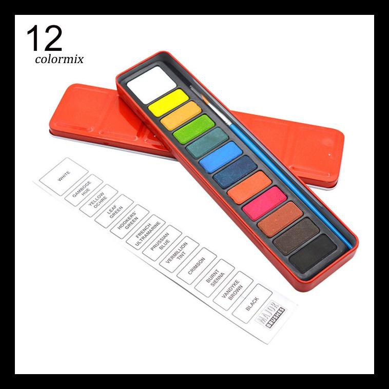 

New Produk Cat Lukis Bahan Gouache Plastic Iron Untuk Melukis