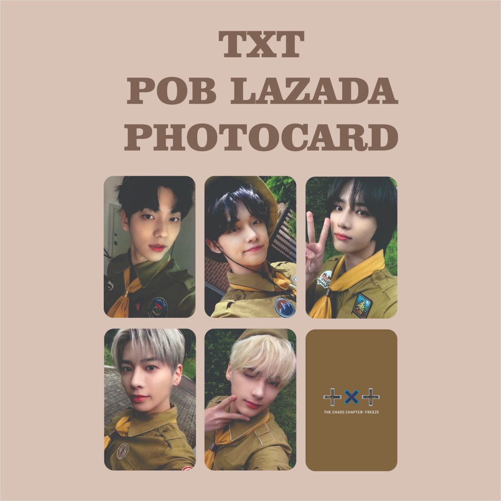 TXT POB PHOTOCARD TCCF