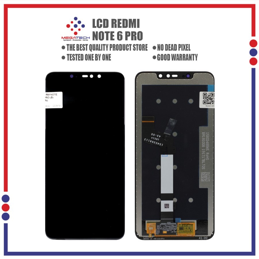 LCD Xiaomi Redmi Note 6 Pro Fullset Touchscreen