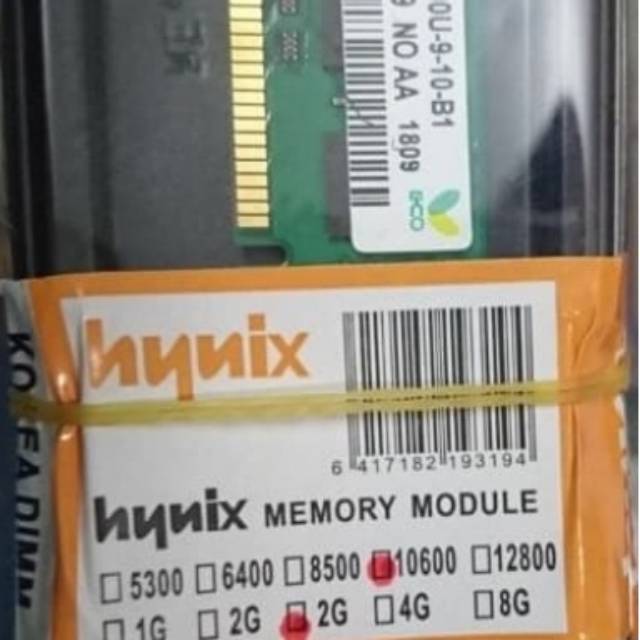 Ram Hynix DDR3 2GB PC12800 - 10600k