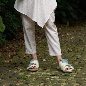 SIDELINE - Nerya Pants Teracota - Nyiur