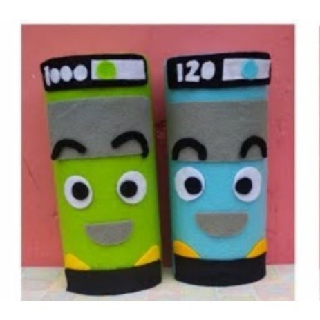 BEST PRODUCT  Celengan Flanel Tayo / Celengan Tayo / Celengan Animasi Tayo / Celengan Karakter  / Ce