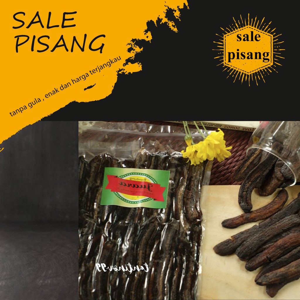 

Sale pisang basah manis asli