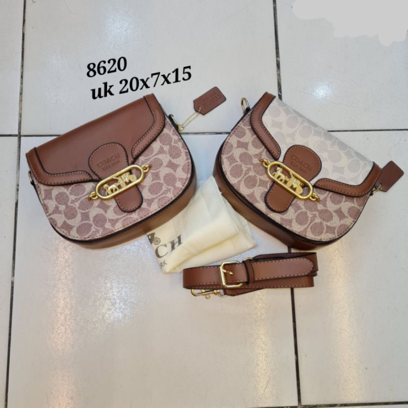 Tas coa gea import / tas coch gea import / tas wanita import coch saddle  uk 20 x 7 x 15