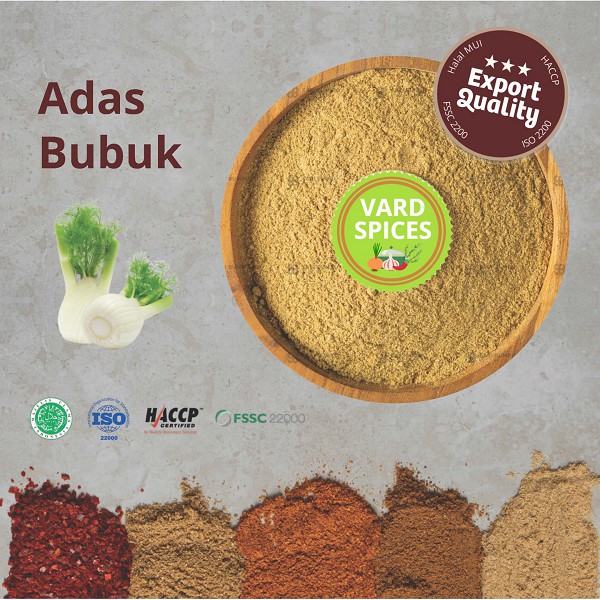 

Adas Bubuk / Fennel Powder 250gr Export Quality