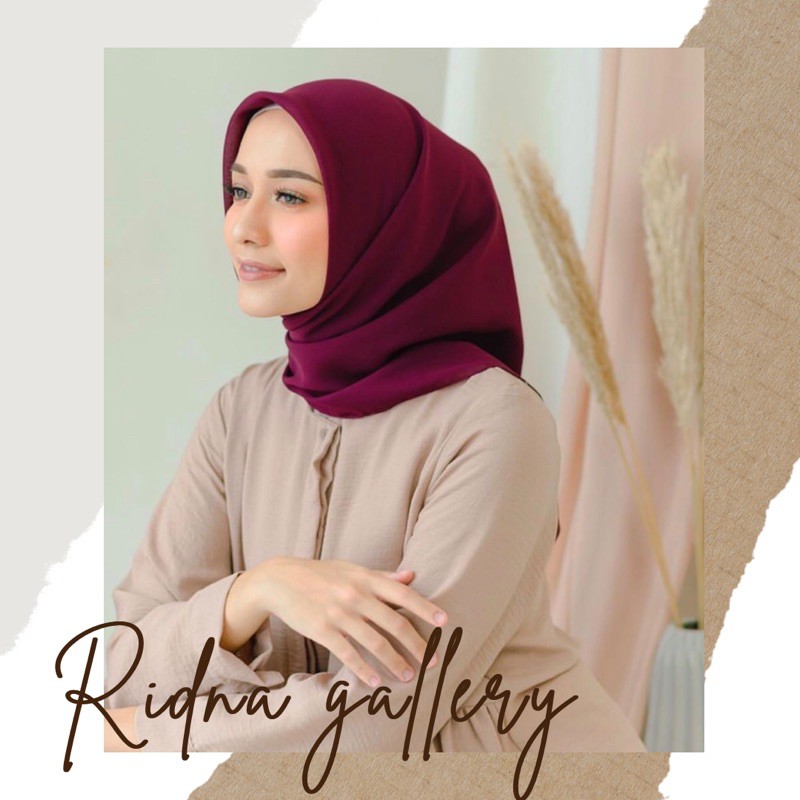 HIJAB POLYCOTTON / BELLA SQUARE PART 1 | Shopee Indonesia