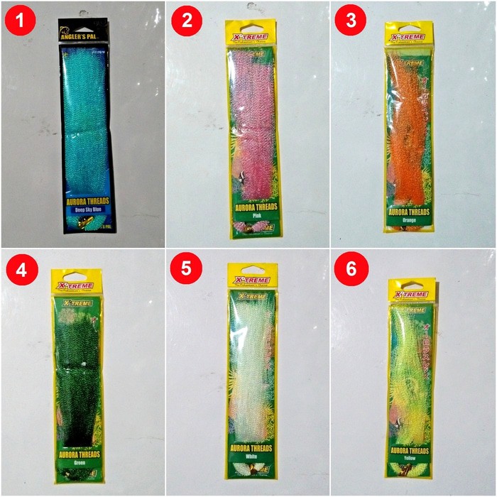 BENANG MUTIARA BULU MUTIARA AURORA THREADS