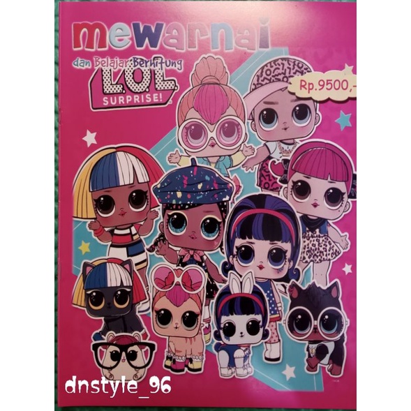 

Buku mewarnai anak LOL