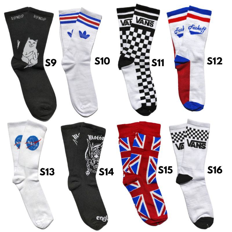 KAOS KAKI SKATE OLDSCHOOL | ANDALUSIA SOCKS-1