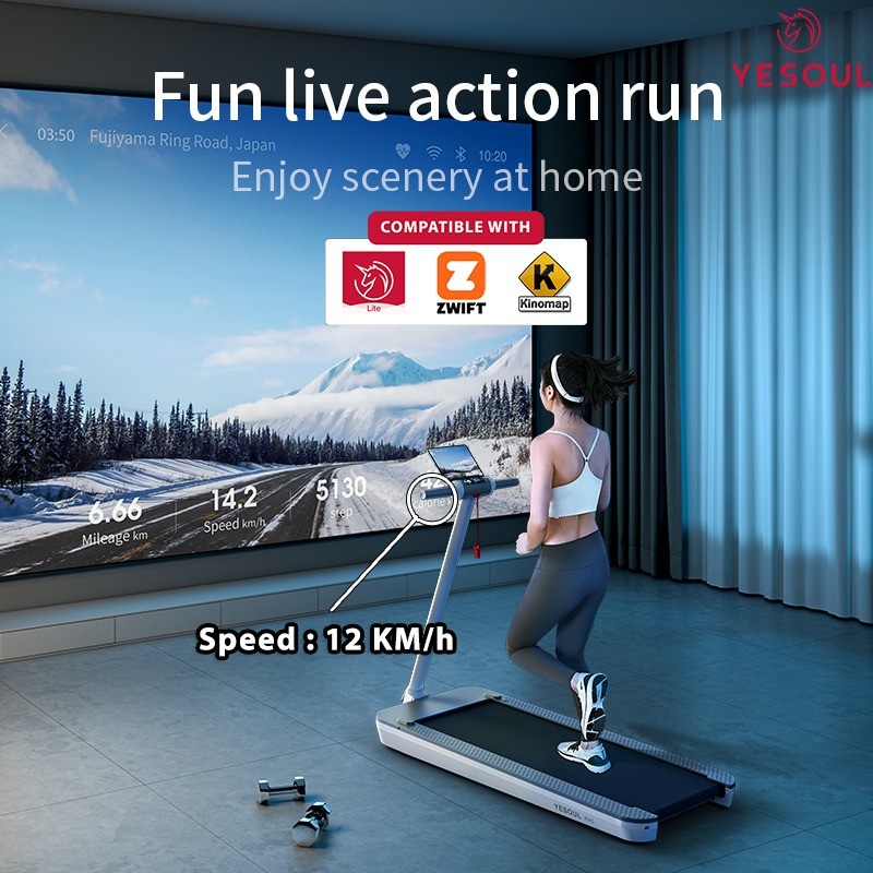 Yesoul PH5 Treadmill Foldable - Treadmill Alat Gym GARANSI RESMI