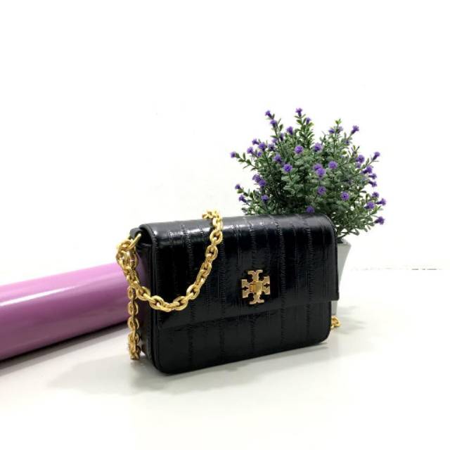 Tory Burch Kira Eel Mini Shoulder Bag tas selempang slingbag crossbody original authentic asli