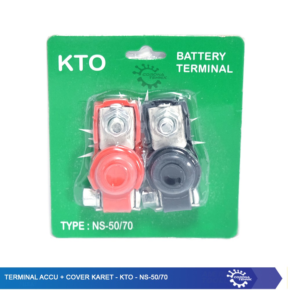 NS-50/70 Terminal Accu + Cover Karet - KTO