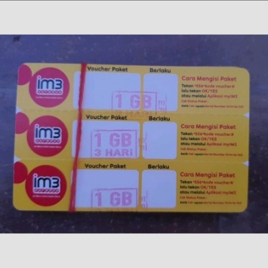 INDOSAT 1GB 3HARI (VOUCHER)