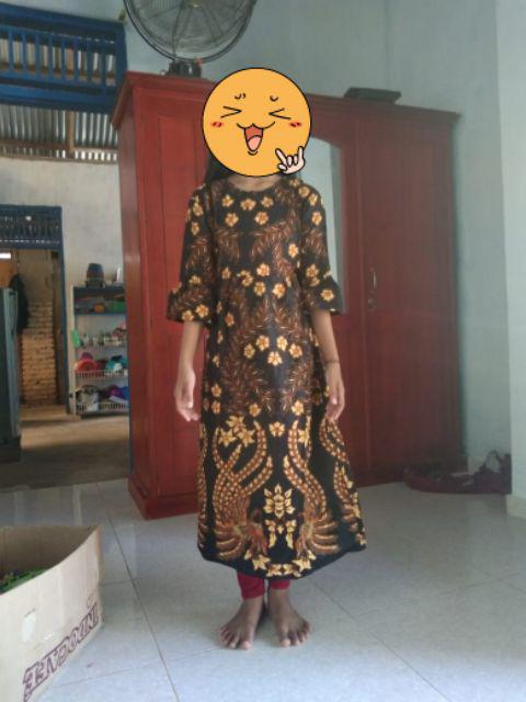 Termurah Bisa Pisah-batik Couple Keluarga/ Batik Couple Keluarga Bakung Full Prada/ Batik Couple