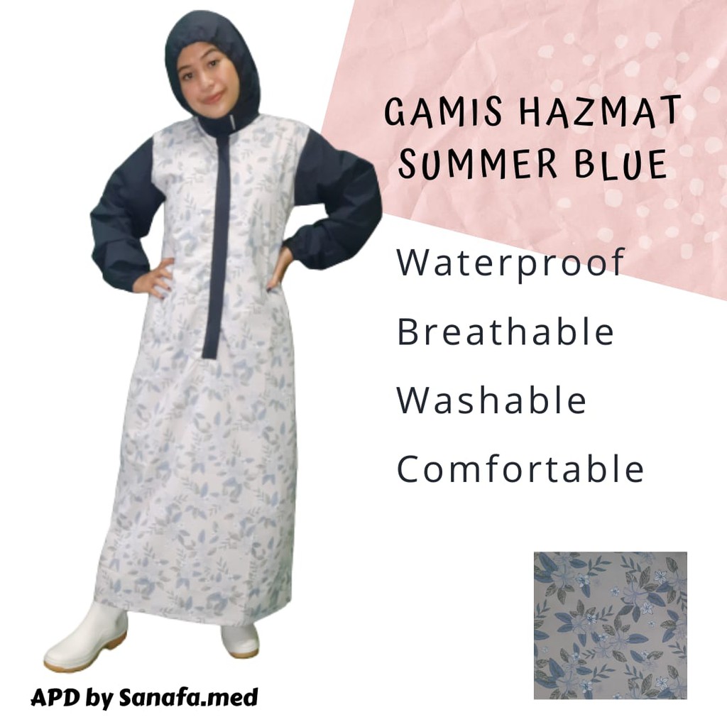 APD GAMIS HAZMAT MOTIF TASLAN WATERPROOF