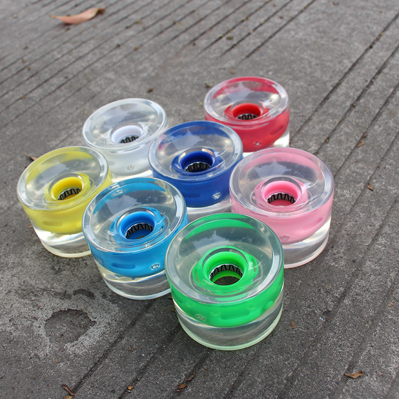 4pcs Roda skateboard 78a 6045mm Bahan Pu