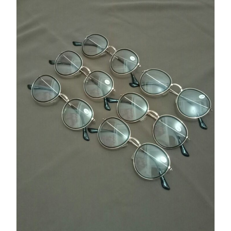 Kacamata Minus Oval Wanita Frame Black In Gold YE954
