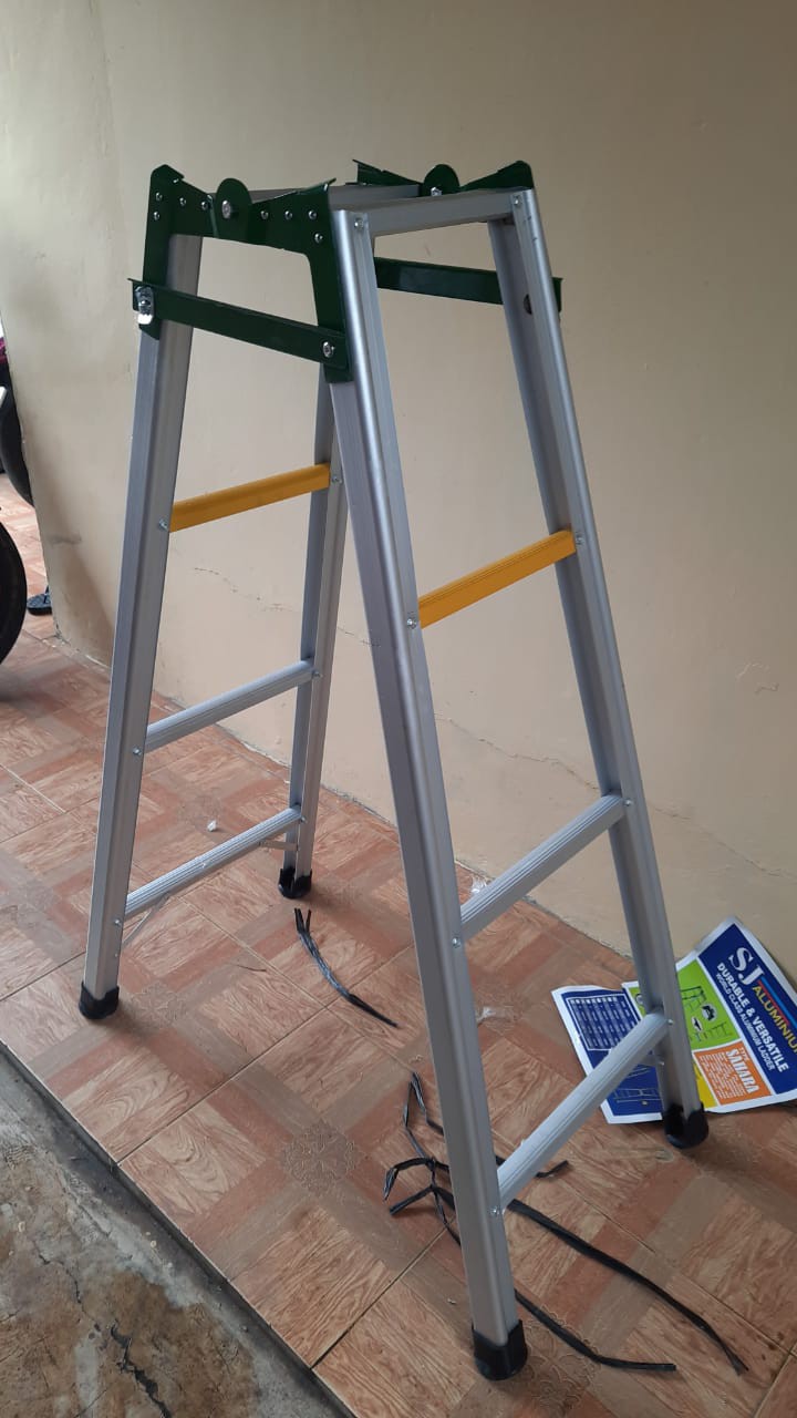 Tangga Lipat Aluminium Ladder Sahara - Ukuran 1,25 Meter / 1,25 M / 125 Cm