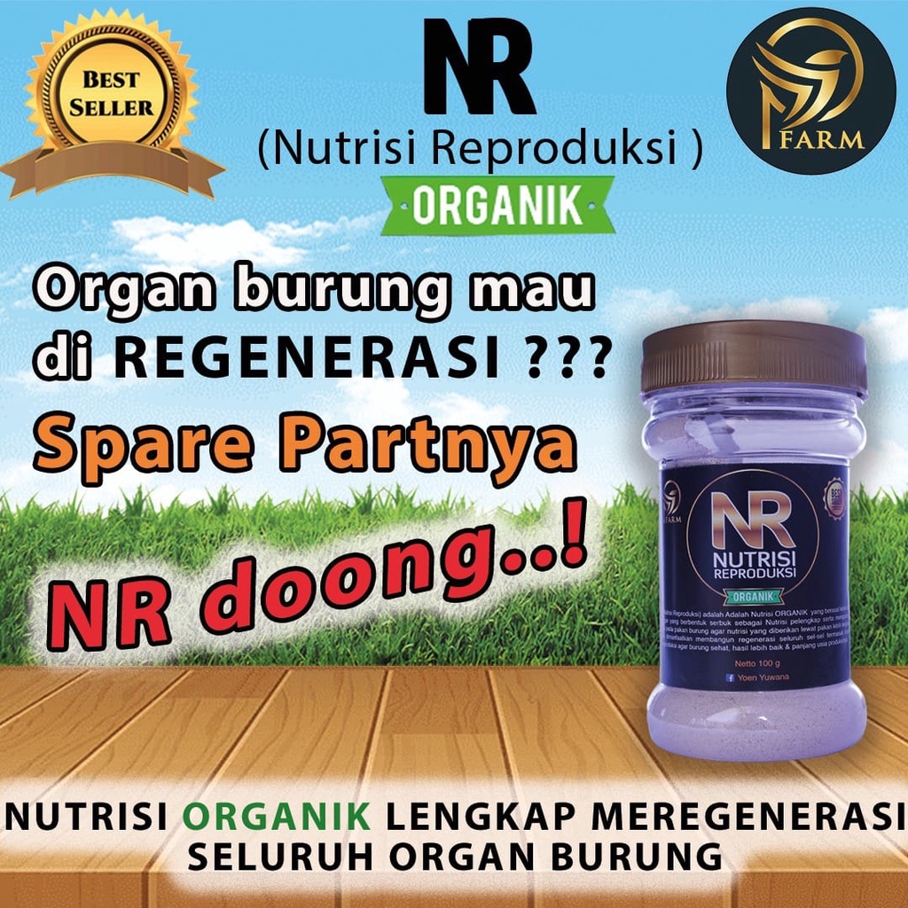 TERLARIS Suplemen Burung Vitamin nutrisi reproduksi organik untuk burung murai koci kenari cucak row