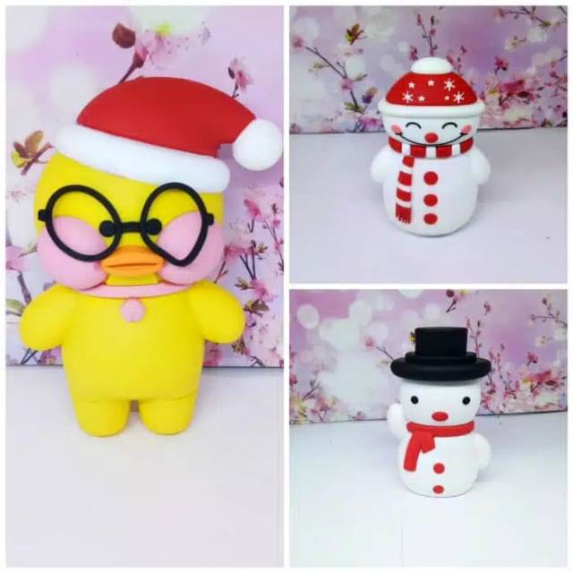 Powerbank boneka salju