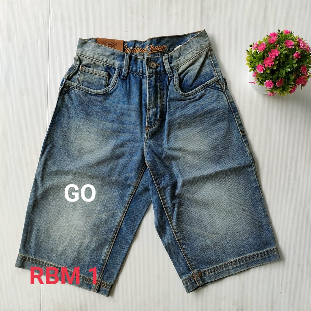 BB 37-RBM CARDINAL JEANS CASUAL Celana ( REGULER FIT ) Pria Celana Pendek Original