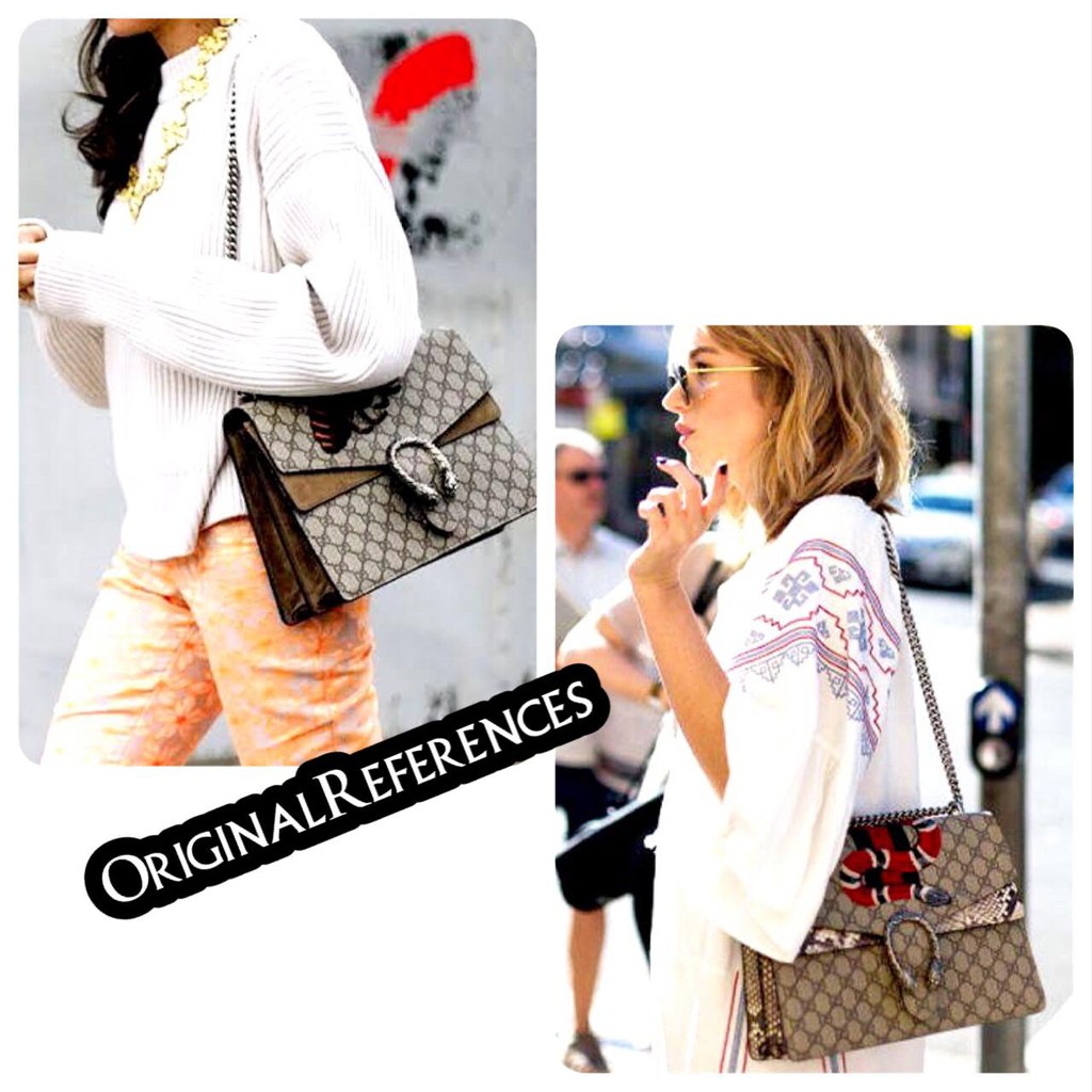 NEW MODEL RECOMENDED GUCCI Dionysus GG Embroidered 33504 33505 VR TERBARU  IMPORT TAS BATAM