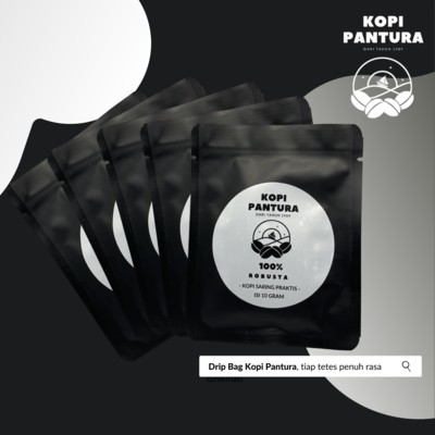 

Drip Bag Kopi Pantura Praktis - 100% Robusta
