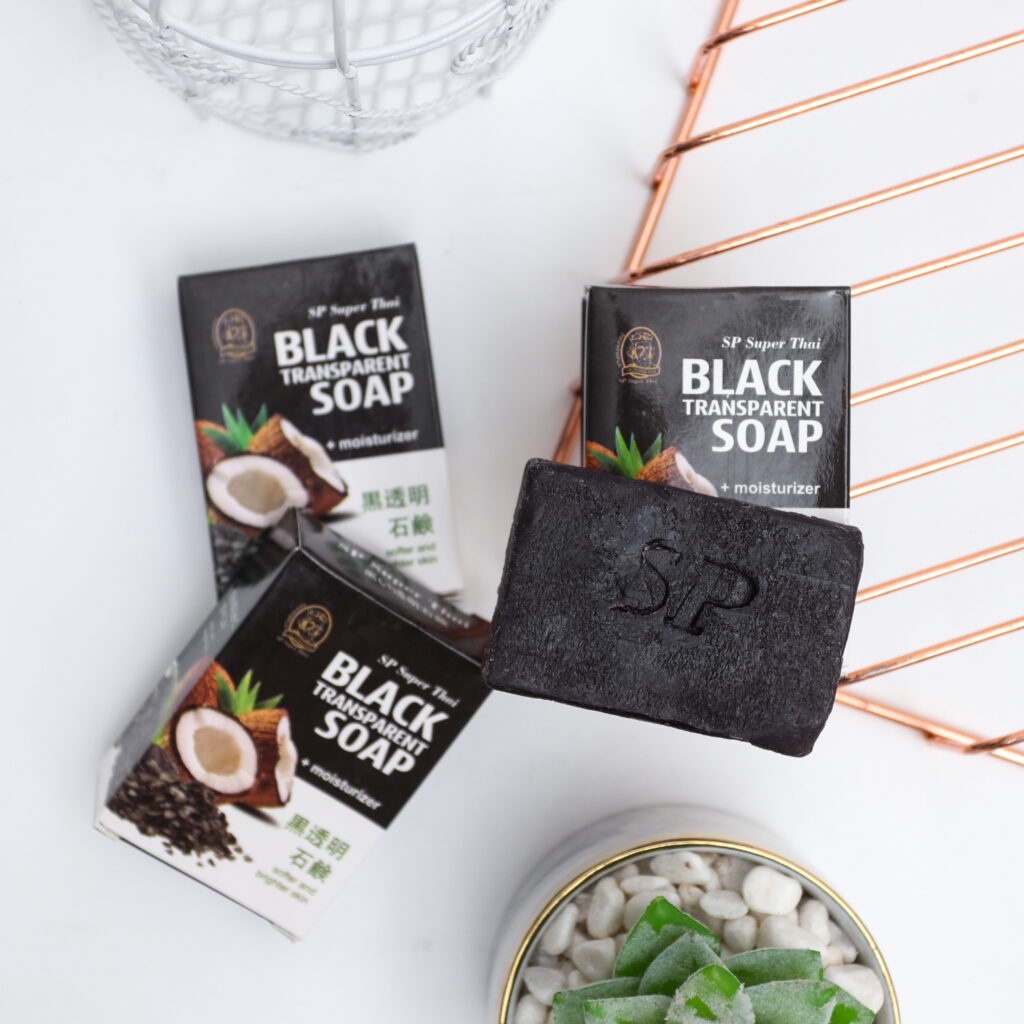 Sabun Muka Glowing Pemutih Bpom SP SUPER THAI BLACK SOAP ORIGINAL