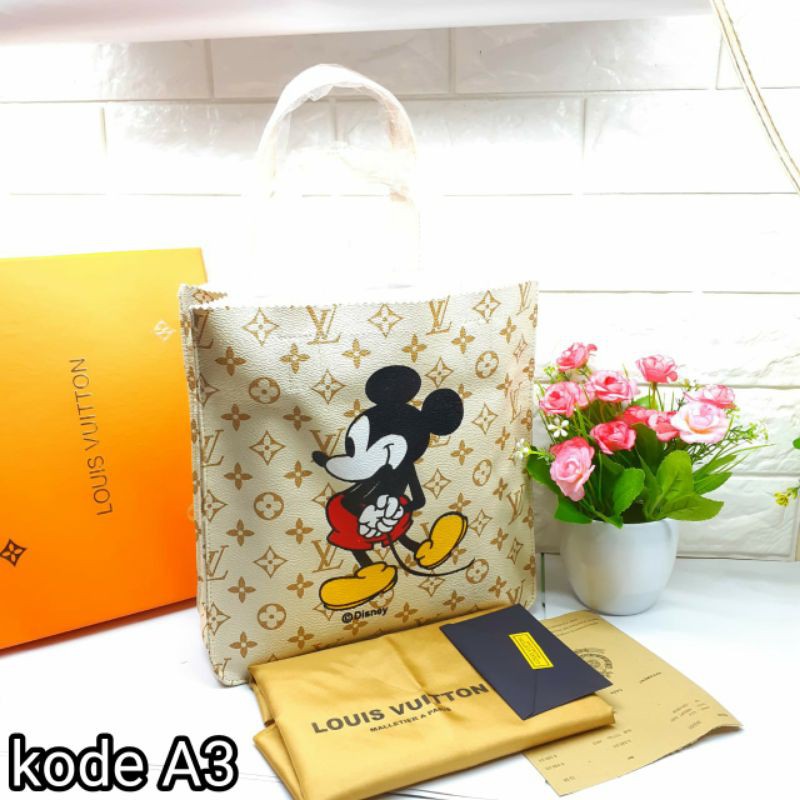 tas bahu wanita korea murah terbaru shoulder bag motif