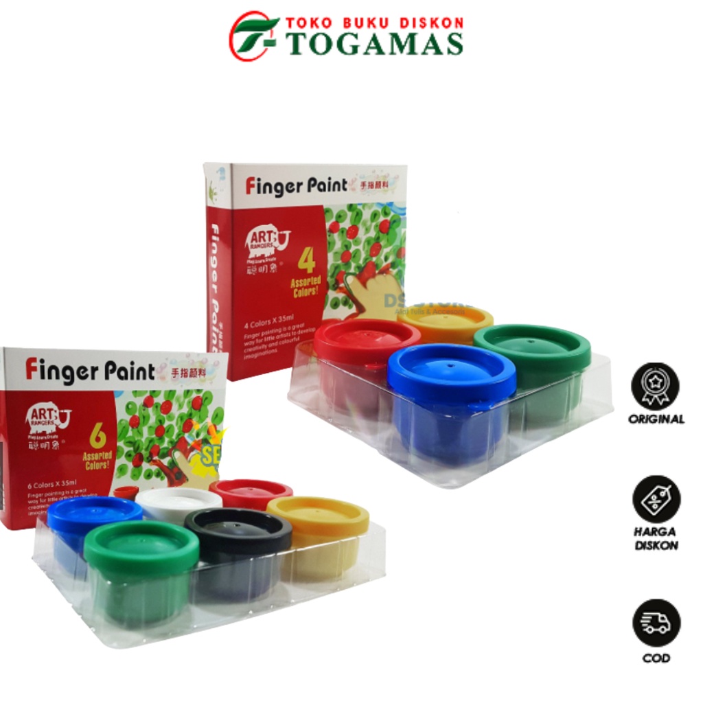 

READY STOCK !! CAT FINGER PAINT (CUP)
