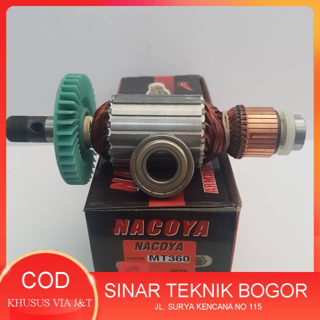 Nacoya Armature MT360 MT362 angker router profil besar maktec mt 360 362