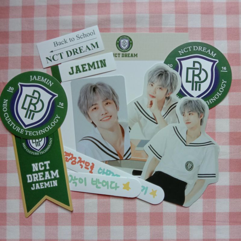 PC JAEMIN PHOTOCARD JAEMIN LUGGAGE B2S STICKER SET NCT DREAM