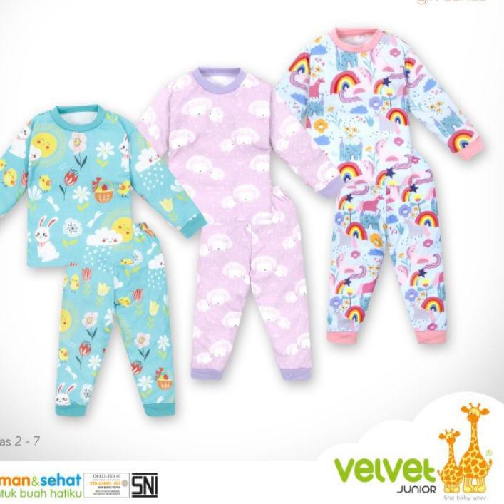 Paling Diminati VELVET JUNIOR PIYAMA DREAMWEAR TERBARU-PIYAMA DREAMWEAR DISNEY PRINCESS SERIES, Qt0.