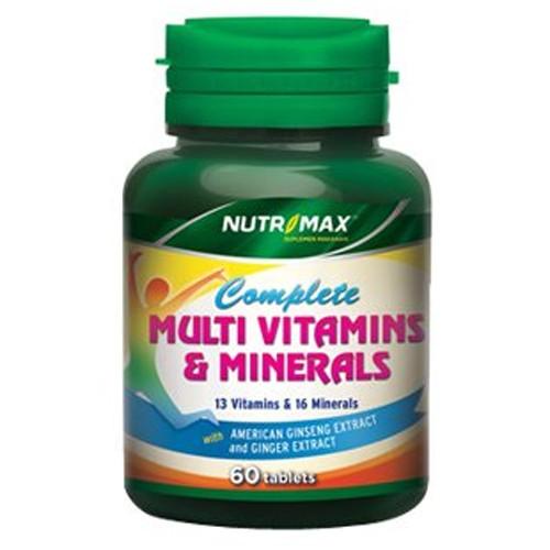 NUTRIMAX COMPLETE MULTIVITAMIN 60TABS