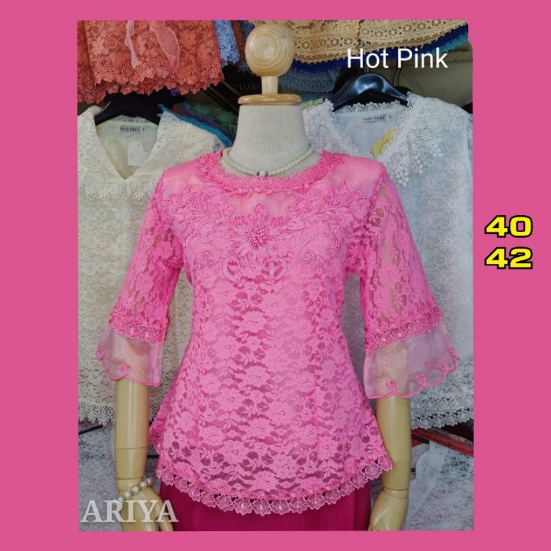 Arya Blus Brokat Bangkok Kebaya Bordir