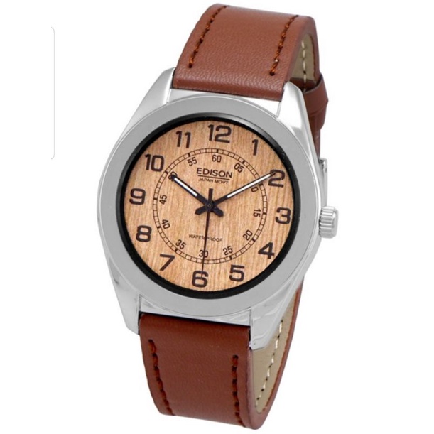 Jam Tangan Edison AR 251.2 EG Waterproof Japan Movement